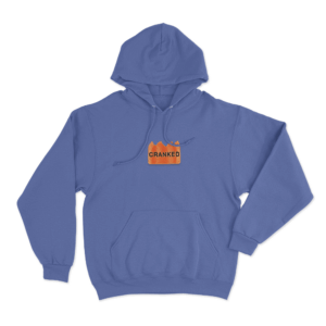CRANKDAT CRANKED Hoodie Blue