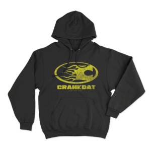 CRANKDAT Flames Hoodie Black
