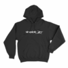Four Stars Lightning Logo Hoodie Black
